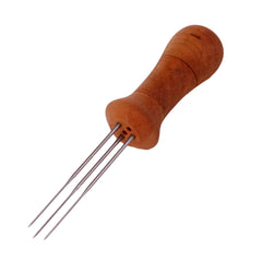 Wooden Felting Needle Tool - 12-Needle