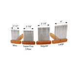 3 Row Super Fine Wool Combs for Super Fine Fibers