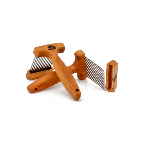 Mini Wool Combs- Single or Double Row - Fine or Extra Fine