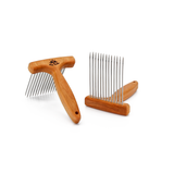 Regular Wool Combs w/Holder - Single or Double Row - Fine or Extra Fine