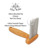 Mini Wool Combs- Single or Double Row - Fine or Extra Fine