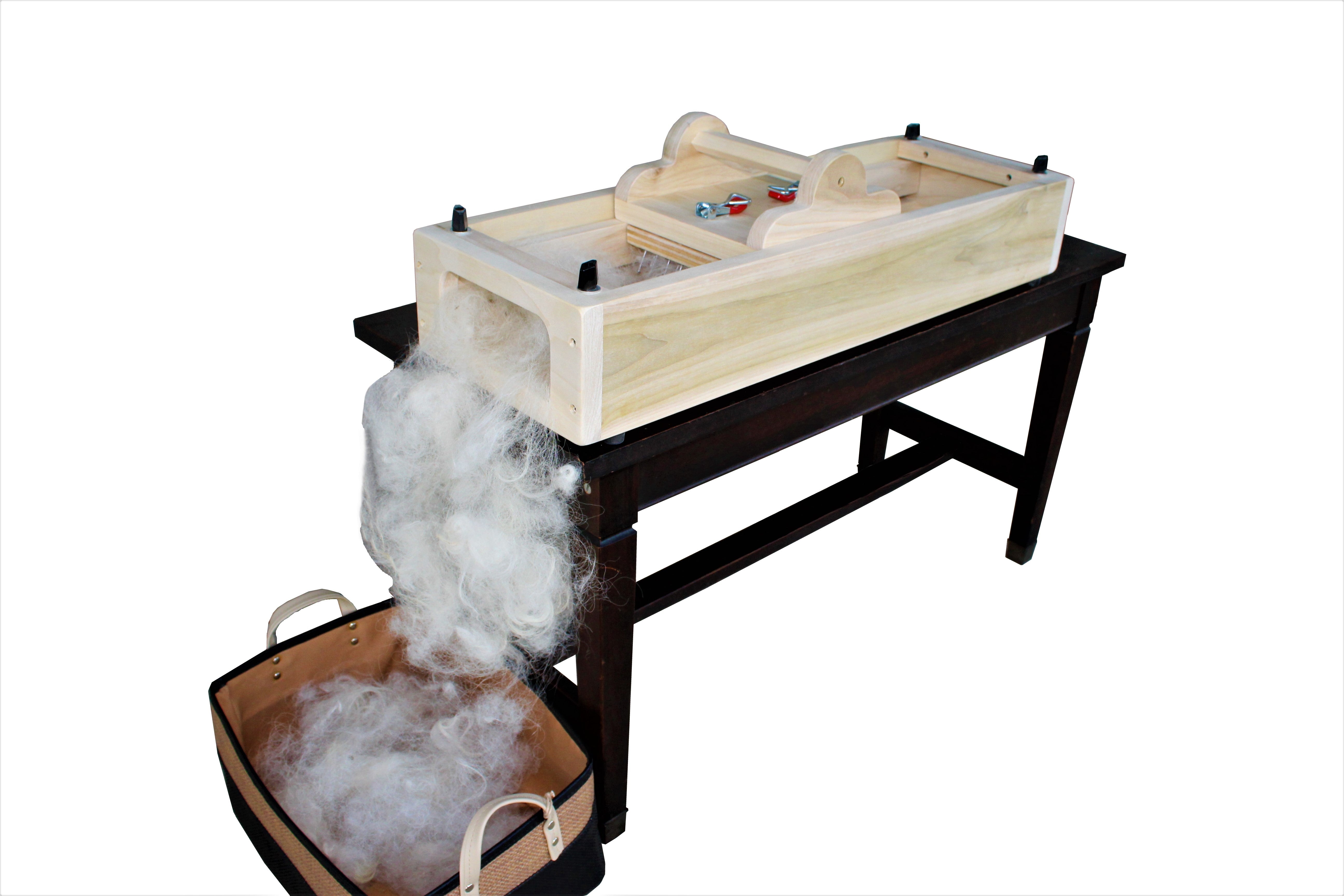 Adjustable Box Wool Picker – Bam Fiber Works