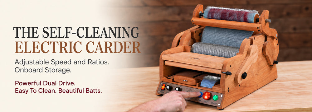 Electric Carder With Auto-clean